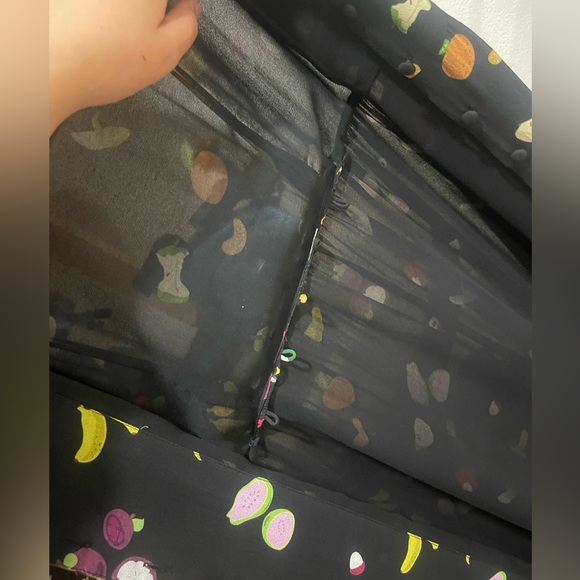 Sandy Liang Fruit Printed Dress - Picture 5 of 7